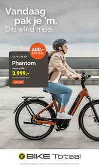 Catalogus van Bike Totaal | Topdeals voor alle klanten | 2026-10-01T00:00:00.000Z - 2026-11-02T00:00:00.000Z