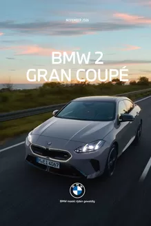 Catalogus van BMW in Baarn | 2 BMW 2 Serie Gran CoupE2949CE28C90 F74 11 2026 | 2026-01-01T00:00:00.000Z - 2026-12-31T00:00:00.000Z