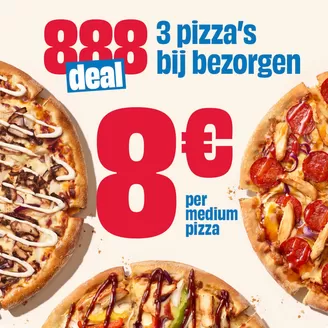 Catalogus van Domino's pizza | Domino's Pizza Verkoop | 2026-10-09T00:00:00.000Z - 2026-10-23T00:00:00.000Z
