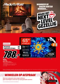 Catalogus van Media Markt | Speciale aanbiedingen voor u | 2026-10-19T00:00:00.000Z - 2026-11-01T00:00:00.000Z