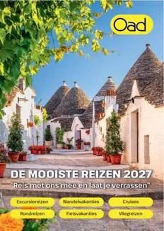 Catalogus van Oad | De mooiste reizen 2027 | 2027-01-01T00:00:00.000Z - 2027-12-31T00:00:00.000Z