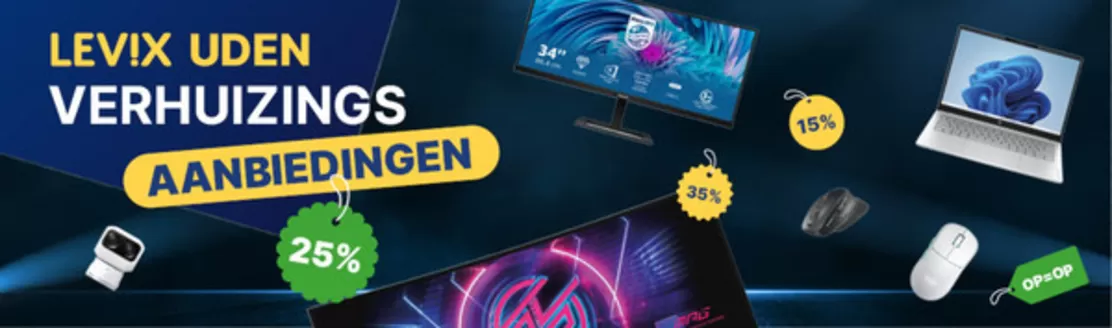 Catalogus van Levix Computershop | Levix Computershop Verkoop | 2026-10-19T00:00:00.000Z - 2026-11-02T00:00:00.000Z