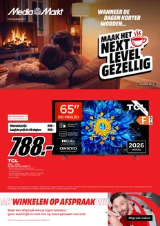 Catalogus van Media Markt | Geweldig aanbod voor koopjesjagers | 2026-10-19T00:00:00.000Z - 2026-11-01T00:00:00.000Z