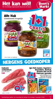 Catalogus van Boon's Markt in Een West | Actuele koopjes en aanbiedingen | 2026-10-26T00:00:00.000Z - 2026-11-01T00:00:00.000Z