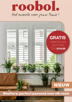 Catalogus van Roobol in Nieuwegein | Roobol folder | 2025-06-10T00:00:00.000Z - 2025-08-10T00:00:00.000Z
