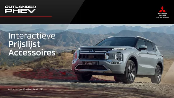 Catalogus van Mitsubishi | Bespaar nu met onze deals | 2025-07-01T00:00:00.000Z - 2026-07-01T00:00:00.000Z
