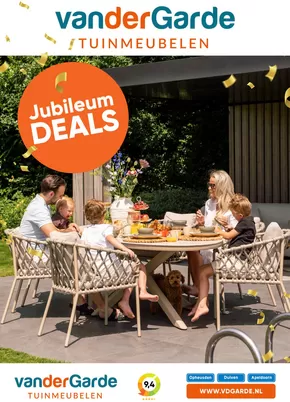 Catalogus van Van der Garde tuinmeubelen in Arnhem | Jubileum deals | 2025-07-14T00:00:00.000Z - 2025-07-19T00:00:00.000Z