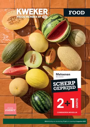 Catalogus van De Kweker in Sittard | Food | 2025-07-15T00:00:00.000Z - 2025-08-04T00:00:00.000Z
