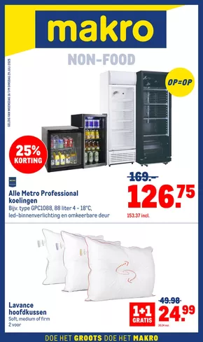 Catalogus van Makro in Best | Geweldig aanbod voor koopjesjagers | 2025-07-16T00:00:00.000Z - 2025-07-29T00:00:00.000Z