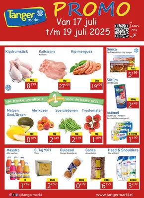 Catalogus van Tanger Markt in Almere | Folder Tanger Markt | 2025-07-17T00:00:00.000Z - 2025-07-19T00:00:00.000Z