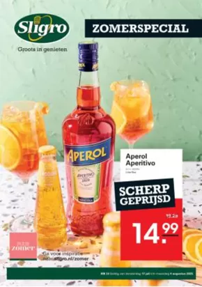 Catalogus van Sligro in Mierlo | Speciale aanbiedingen voor u | 2025-07-17T00:00:00.000Z - 2025-08-04T00:00:00.000Z