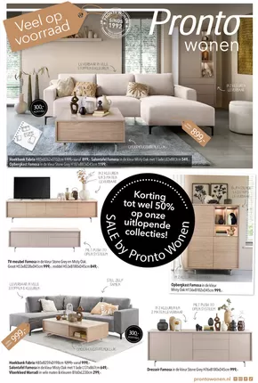 Catalogus van Pronto wonen | Actuele deals en aanbiedingen | 2025-07-18T00:00:00.000Z - 2025-08-01T00:00:00.000Z