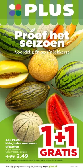 Catalogus van Plus in Hoogeveen | Geweldige kortingen op geselecteerde producten | 2025-07-23T00:00:00.000Z - 2025-08-05T00:00:00.000Z