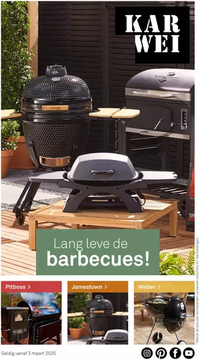 Catalogus van Karwei in Hoofddorp | Lang leve de barbecues! | 2025-07-18T00:00:00.000Z - 2025-12-31T00:00:00.000Z