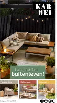 Catalogus van Karwei in Barendrecht | Lang leve het buitenleven! | 2025-07-18T00:00:00.000Z - 2025-12-31T00:00:00.000Z