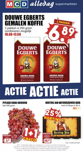 Catalogus van MCD Supermarkt in Helmond | Topdeals en kortingen | 2025-07-21T00:00:00.000Z - 2025-07-27T00:00:00.000Z