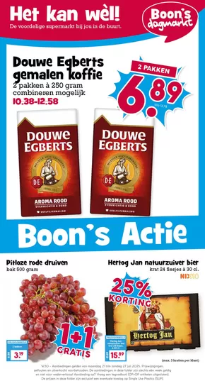 Catalogus van Boon's Markt in Helmond | Onze beste koopjes | 2025-07-21T00:00:00.000Z - 2025-07-27T00:00:00.000Z