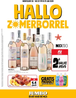 Catalogus van Jumbo in Wageningen | Exclusieve deals en koopjes | 2025-07-23T00:00:00.000Z - 2025-07-29T00:00:00.000Z