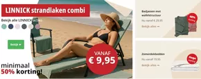 Linnick strandlaken combi