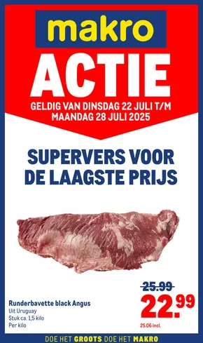 Catalogus van Makro | Versdeals | 2025-07-22T00:00:00.000Z - 2025-07-28T00:00:00.000Z