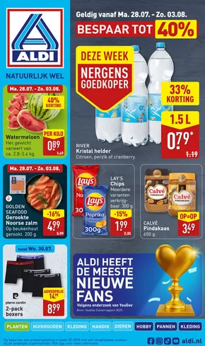 Catalogus van Aldi in Elburg | ALDI folder van volgende week | 2025-07-28T00:00:00.000Z - 2025-08-03T00:00:00.000Z