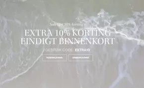 Extra 10% korting eindigt binnenkort