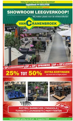 Catalogus van Van Cranenbroek in Bilthoven | Folder 11 wk31 33 nl NL | 2025-07-25T00:00:00.000Z - 2025-08-16T00:00:00.000Z