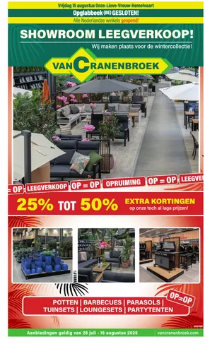 Catalogus van Van Cranenbroek in Tilburg | Folder 11 wk31 33 nl NL | 2025-07-25T00:00:00.000Z - 2025-08-16T00:00:00.000Z
