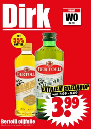 Catalogus van Dirk in Assendelft | Onze beste aanbiedingen voor u | 2025-07-30T00:00:00.000Z - 2025-08-05T00:00:00.000Z