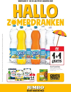 Catalogus van Jumbo in Wijk bij Duurstede | Onze beste koopjes | 2025-07-30T00:00:00.000Z - 2025-08-05T00:00:00.000Z