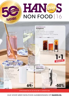 Catalogus van HANOS in Zwolle | HANOS Courant 16 Non-food | 2025-07-27T00:00:00.000Z - 2025-08-10T00:00:00.000Z