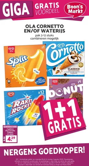 Catalogus van Boon's Markt in Nuth | Actuele speciale acties | 2025-07-28T00:00:00.000Z - 2025-08-03T00:00:00.000Z