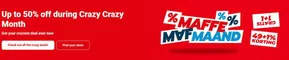 Tot 50% korting tijdens de Maffe Maf Maand
