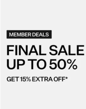 Final sale up to 50%