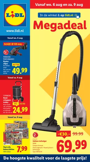 Catalogus van Lidl in Dongen | Kortingen en acties | 2025-07-31T00:00:00.000Z - 2025-08-12T00:00:00.000Z