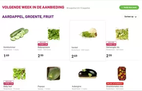Volgende week in de aanbieding