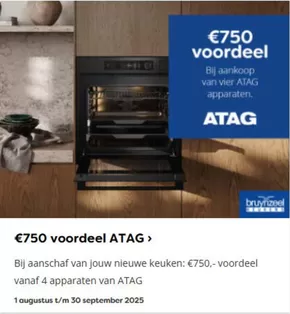 €750 voordeel ATAG