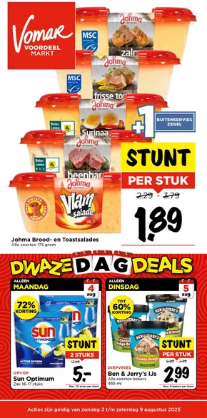 Catalogus van Vomar in Zandvoort | Folder van volgende week | 2025-08-03T00:00:00.000Z - 2025-08-09T00:00:00.000Z