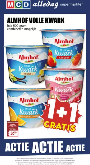 Catalogus van MCD Supermarkt in Wanroij | Ontdek aantrekkelijke aanbiedingen | 2025-08-04T00:00:00.000Z - 2025-08-10T00:00:00.000Z