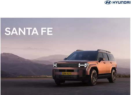 Catalogus van Hyundai | Hyundai Hyundai SANTA FE | 2025-08-03T00:00:00.000Z - 2026-08-03T00:00:00.000Z