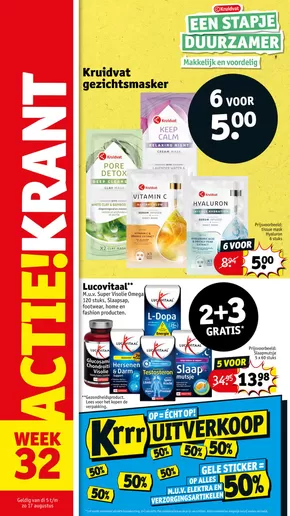 Catalogus van Kruidvat in Almkerk | Kruidvat folder | 2025-08-04T00:00:00.000Z - 2025-08-17T00:00:00.000Z
