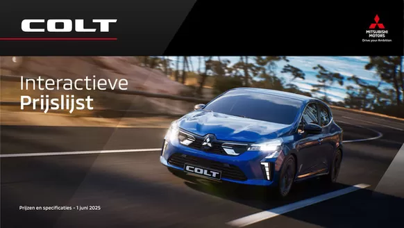 Catalogus van Mitsubishi | Mitsubishi Colt | 2025-08-03T00:00:00.000Z - 2026-08-03T00:00:00.000Z