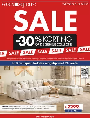 Catalogus van Woonsquare in West-Terschelling | Woonsquare folder | 2025-08-04T00:00:00.000Z - 2025-08-09T00:00:00.000Z