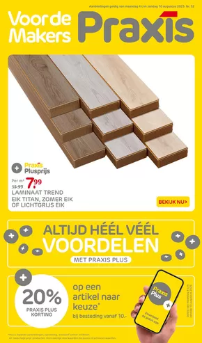 Catalogus van Praxis | Praxis week 32 2025 | 2025-08-04T00:00:00.000Z - 2025-08-10T00:00:00.000Z