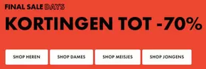 Kortingen tot -70%