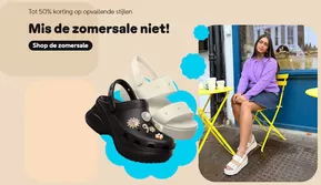 Catalogus van Crocs in Zutphen | Mis de zomersale niet! | 2025-08-05T00:00:00.000Z - 2025-08-19T00:00:00.000Z
