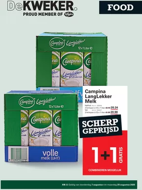 Catalogus van De Kweker in Enspijk | Food | 2025-08-05T00:00:00.000Z - 2025-08-25T00:00:00.000Z