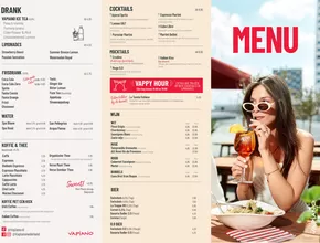 Catalogus van Vapiano in Amsterdam | Menu | 2025-08-07T00:00:00.000Z - 2025-09-30T00:00:00.000Z