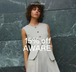 15% off aware