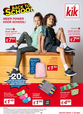Catalogus van Kik in Terneuzen | KiK Textilien und Non Food GmbH (NL) | 2025-08-11T00:00:00.000Z - 2025-08-17T00:00:00.000Z